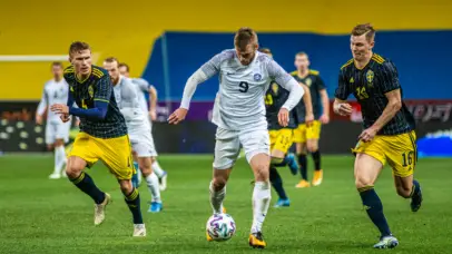 Eesti koondis kaotas 0:1 Rootsile, Vaštšuk ja Kirss mängisid põhikoosseisus.