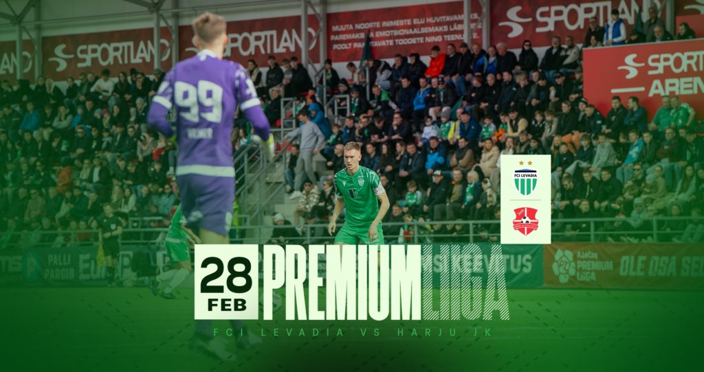 HOOAJA AVAKOHTUMINE: FCI Levadia - Harju JK Laagri!